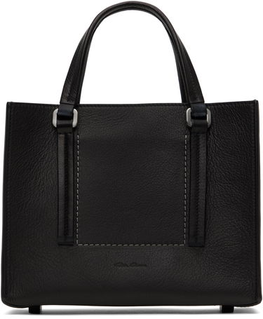 Taška cez rameno Rick Owens Rick Owens Mini Edith Shopper Tote Čierna | RA01E0652 LCN, 0