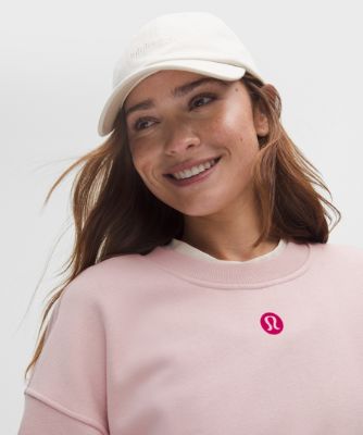 Mikina lululemon Perfectly Oversized Fleece Crew Logo - Size L Ružová | prod20001239, 9