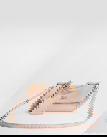 Taška cez rameno Dolce & Gabbana My Sicily Structured Top Handle Shoulder Bag Ružová | BB7864B732180095, 0