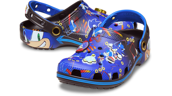 Tenisky a topánky Crocs Sonic The Hedgehog Classic Clogs Modrá | 211208-90H, 1