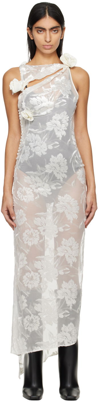Šaty Coperni Coperni Exclusive Floral Maxi Dress Biela | COPR44049, 0