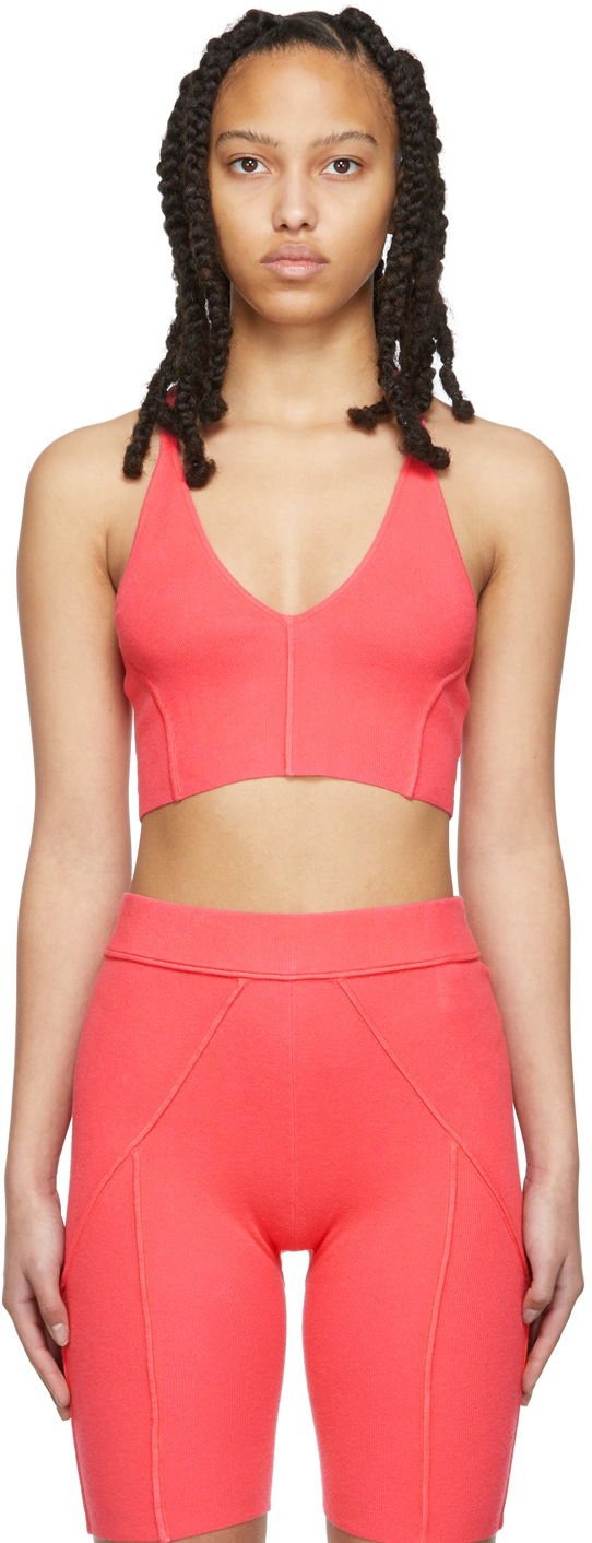 Helmut Lang Ribbed Bra Top