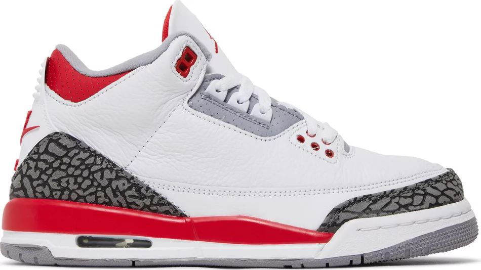 Air Jordan 3 Retro "Fire Red" 2022 GS