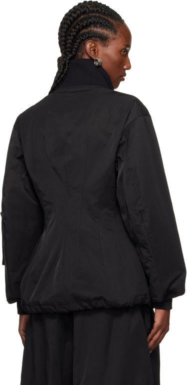 Bomber bunda Yohji Yamamoto YOHJI YAMAMOTO Twill Darts Bomber Jacket Čierna | FM-J52-600, 2