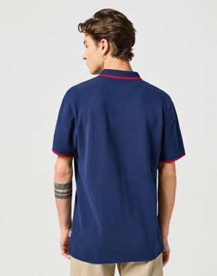 Polo tričko Wrangler Polo Shirt Navy | 112350403:XXL, 1