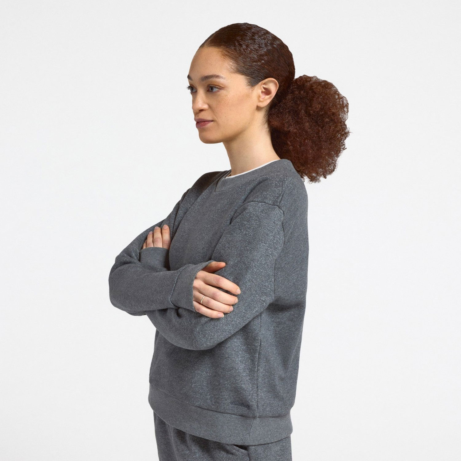 Mikina Allbirds Merino Blend Sweatshirt Šedá | A11221W, 0