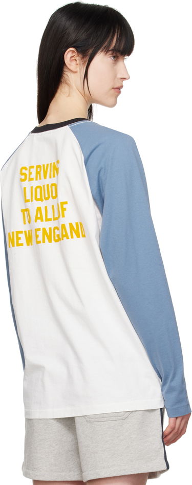 Tričko Bode Bode 'Skater' Long Sleeve T-Shirt Biela | MRS25CS025, 2