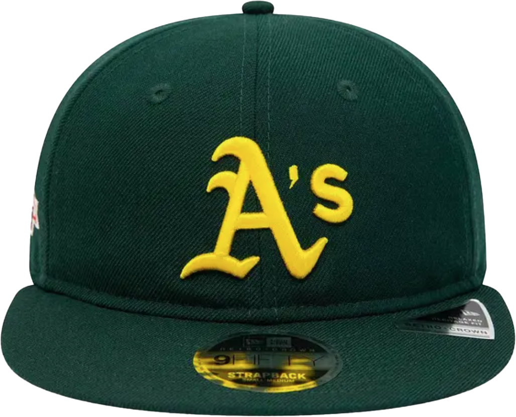 Šiltovka New Era Oakland Athletics Cooperstown Patch 9FIFTY Snapback Cap Zelené | 60358057-60358057, 1