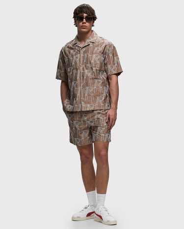 Šortky Represent Clo Represent EMBRODIERED INITIAL TAILORED SHORT men Casual Shorts beige in size: Hnedá | MLM717-431, 3