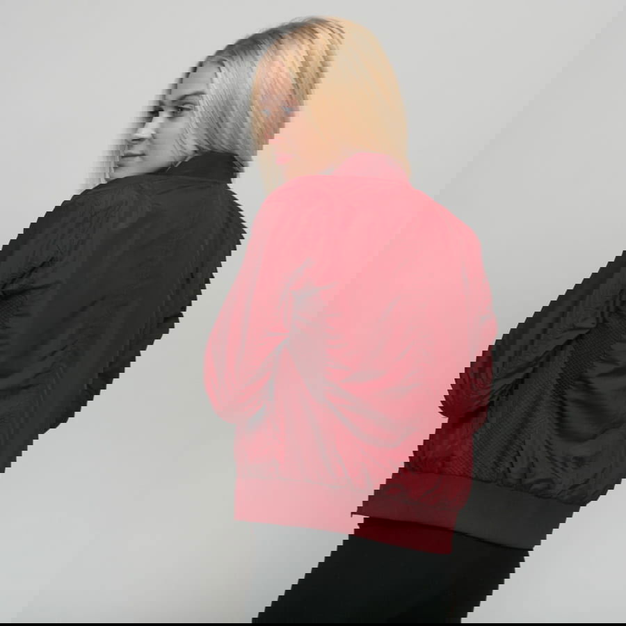 Bomber bunda Urban Classics Ladies Light Bomber Jacket Vínová | tb1217 vínová, 1