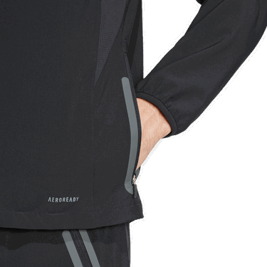 Vetrovka adidas Performance Real Madrid Tiro 25 Pro Vis Tech Travel Jacket Čierna | JW4937, 3