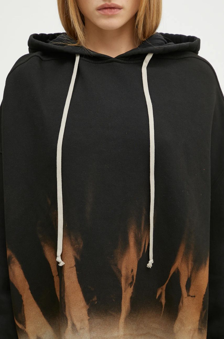 Crater Patterned Hoodie