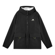 Logo Embroidered Double-Sided Hooded Jacket