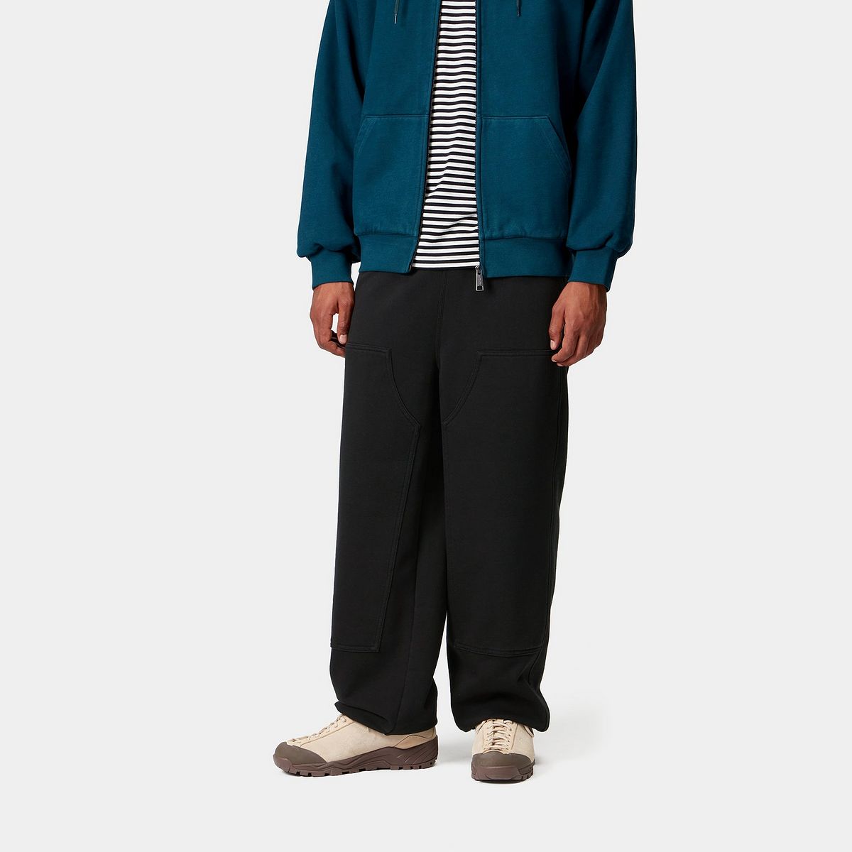 Tepláky Carhartt WIP Carhartt WIP Double Knee Sweatpants Čierna | I035546_9, 0