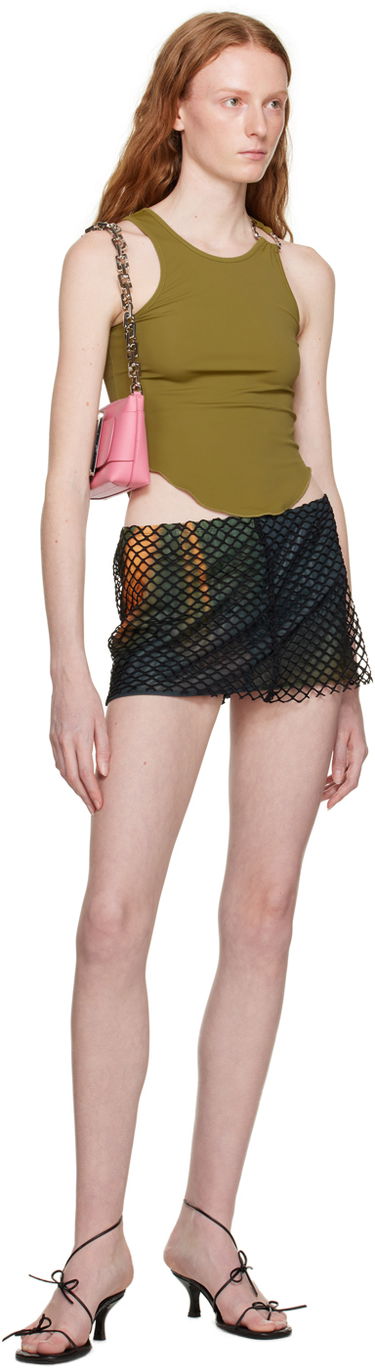 Tielko Miaou Miaou Hannah Jewett Bobbi Tank Top Zelené | 7067TKTYM, 3