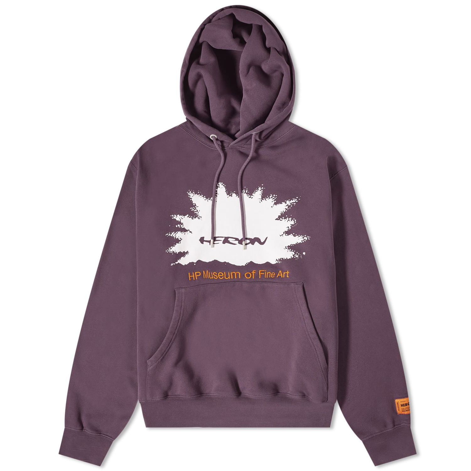 Mikina HERON PRESTON Museum Hoodie Fialová | HMBB024F23JER0053720, 0