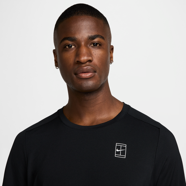 Tričko Nike NikeCourt Advantage Dri-FIT Tennis T-Shirt Čierna | FZ6910-010, 4