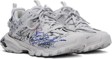 Tenisky a topánky Balenciaga Balenciaga Track Autographe Biela | 542023WTKAU, 3