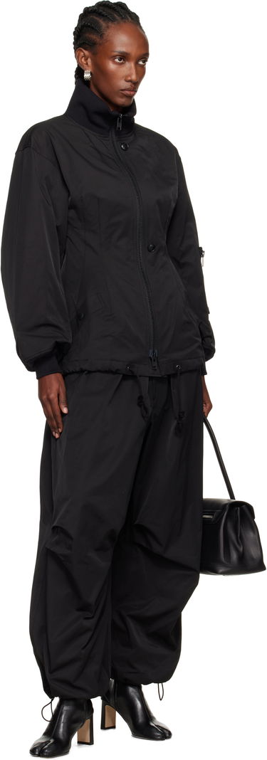 Bomber bunda Yohji Yamamoto YOHJI YAMAMOTO Twill Darts Bomber Jacket Čierna | FM-J52-600, 3
