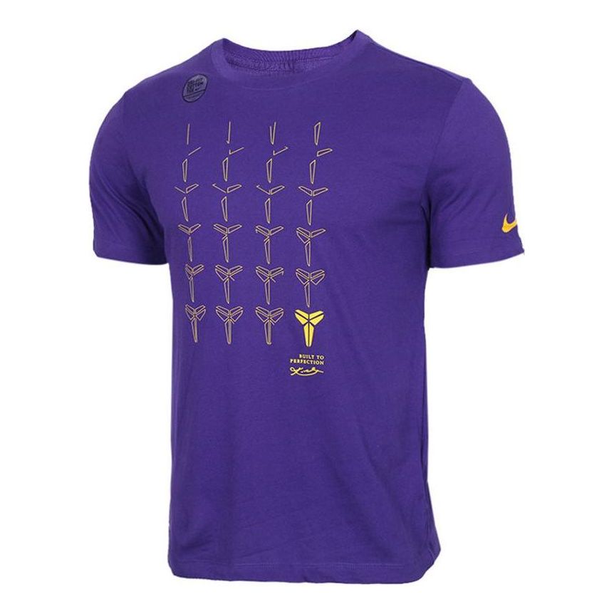 Tričko Nike Kobe Bryant Built To Perfection T-Shirt Fialová | BQ3614-547, 0