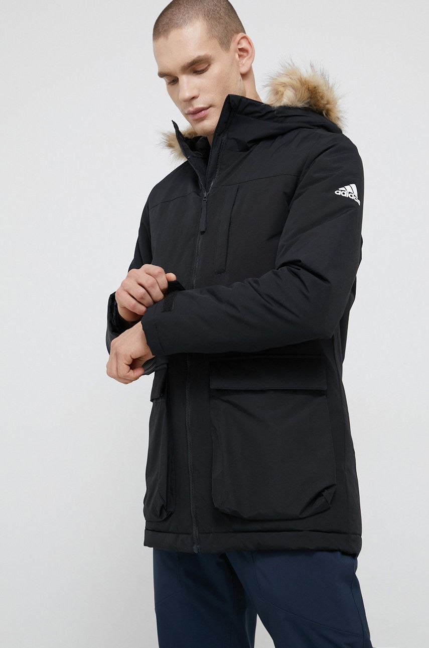 Parka adidas Originals Utilitas Parka Čierna | gt1699, 0