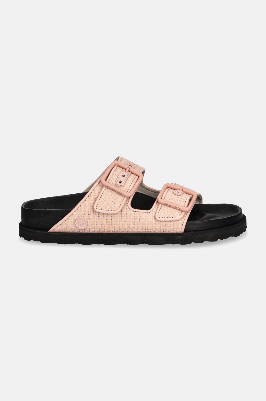 Tenisky a topánky Birkenstock Birkenstock 1774 Arizona Raffia Luxe Slides Ružová | 1028845., 1