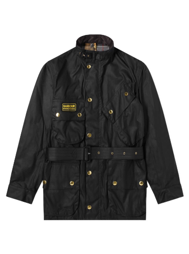 Bunda Barbour International Original Wax Jacket Čierna | MWX0004BK51