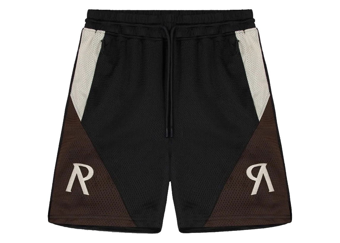Šortky Represent Clo Represent Initial Mesh Shorts Brown Hnedá | M08187-219, 0