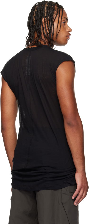 Tričko Rick Owens Rick Owens Concordians Dylan Deep V-Neck T-Shirt Čierna | RU02E1157 UC, 2