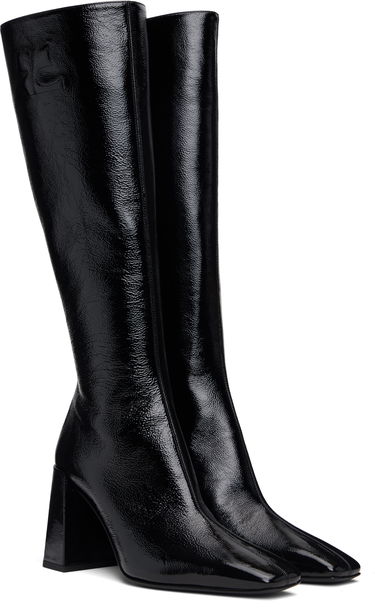Tenisky a topánky Courrèges Courrèges Heritage Shadow Tall Boots Čierna | 325SBT061CR0043, 3