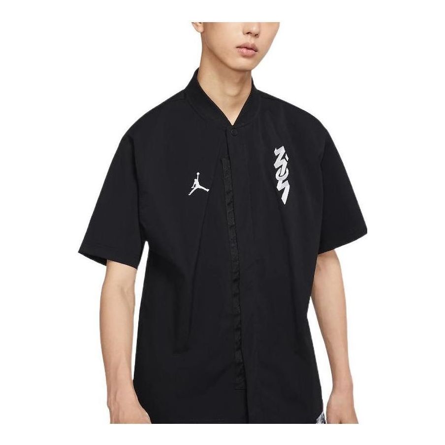 Košeľa Jordan Jordan FW22 Logo Woven Shirt Čierna | DR2173-010, 0