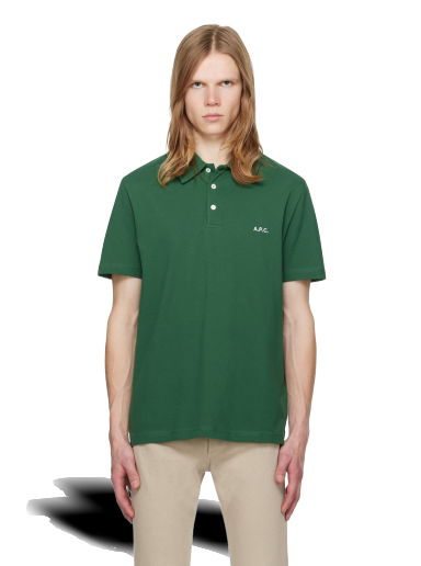 Polo tričko A.P.C. Austin Polo Tee Zelené | COGWZ-H26344