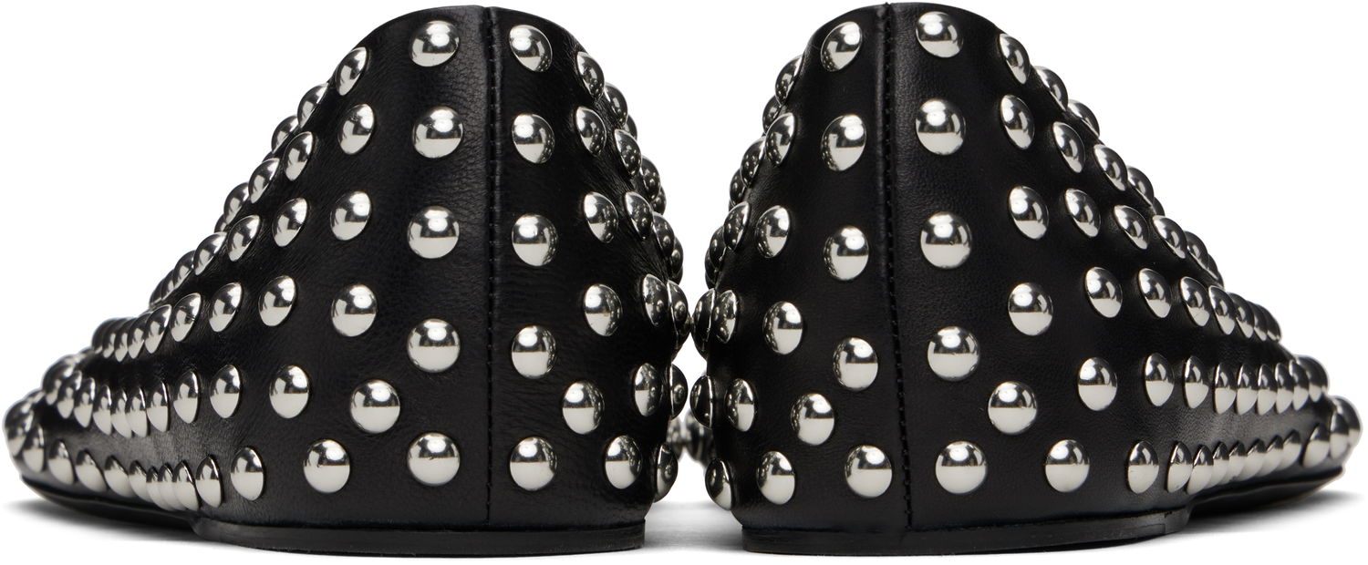 Tenisky a topánky Jil Sander Jil Sander Studded Leather Ballerina Flats Čierna | J15WZ0026_P8173, 1
