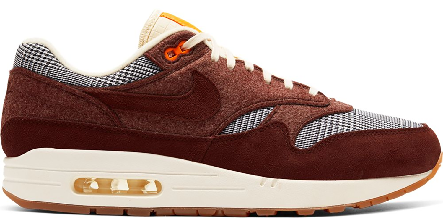 Tenisky a topánky Nike Air Max 1 Houndstooth Bronze Eclipse Vínová | CT1207-200, 0