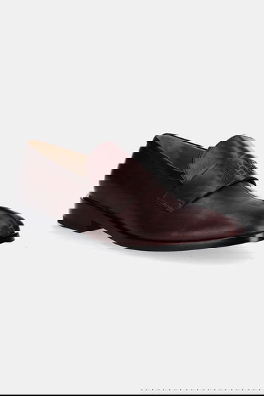 Tenisky a topánky Maison Margiela MM6 Maison Margiela Leather Loafers Vínová | S59WR0096.P5000.T2353, 4