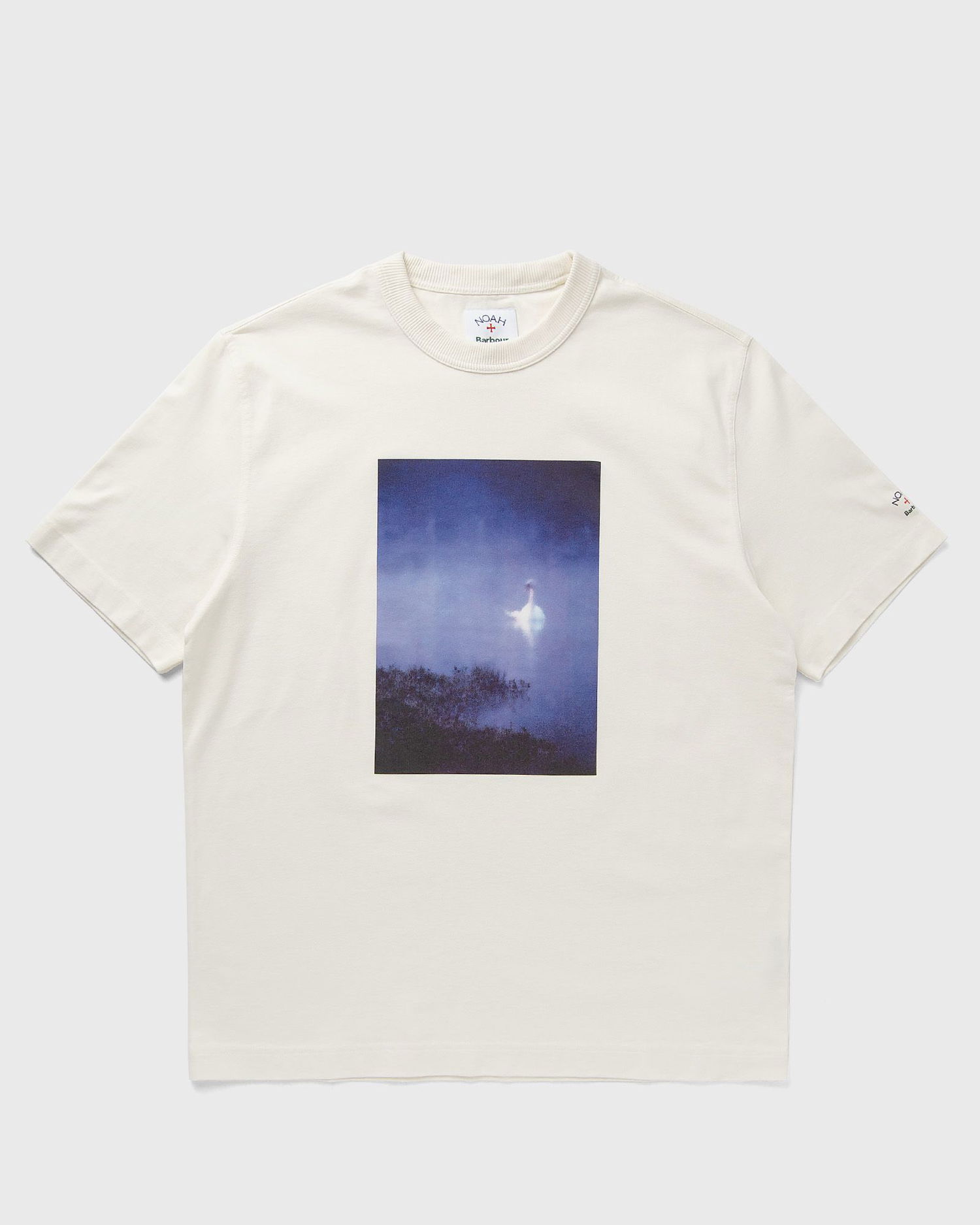 Tričko Barbour Noah Archive Swan Graphic T-Shirt Biela | MTS1448WH32, 0