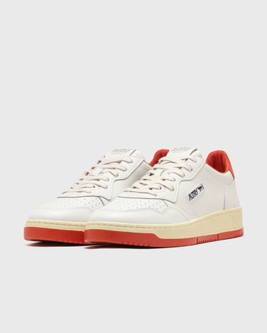 Tenisky a topánky Autry Maison kitsune x Medalist Low 'White & Red' Biela | AULMMK02, 3
