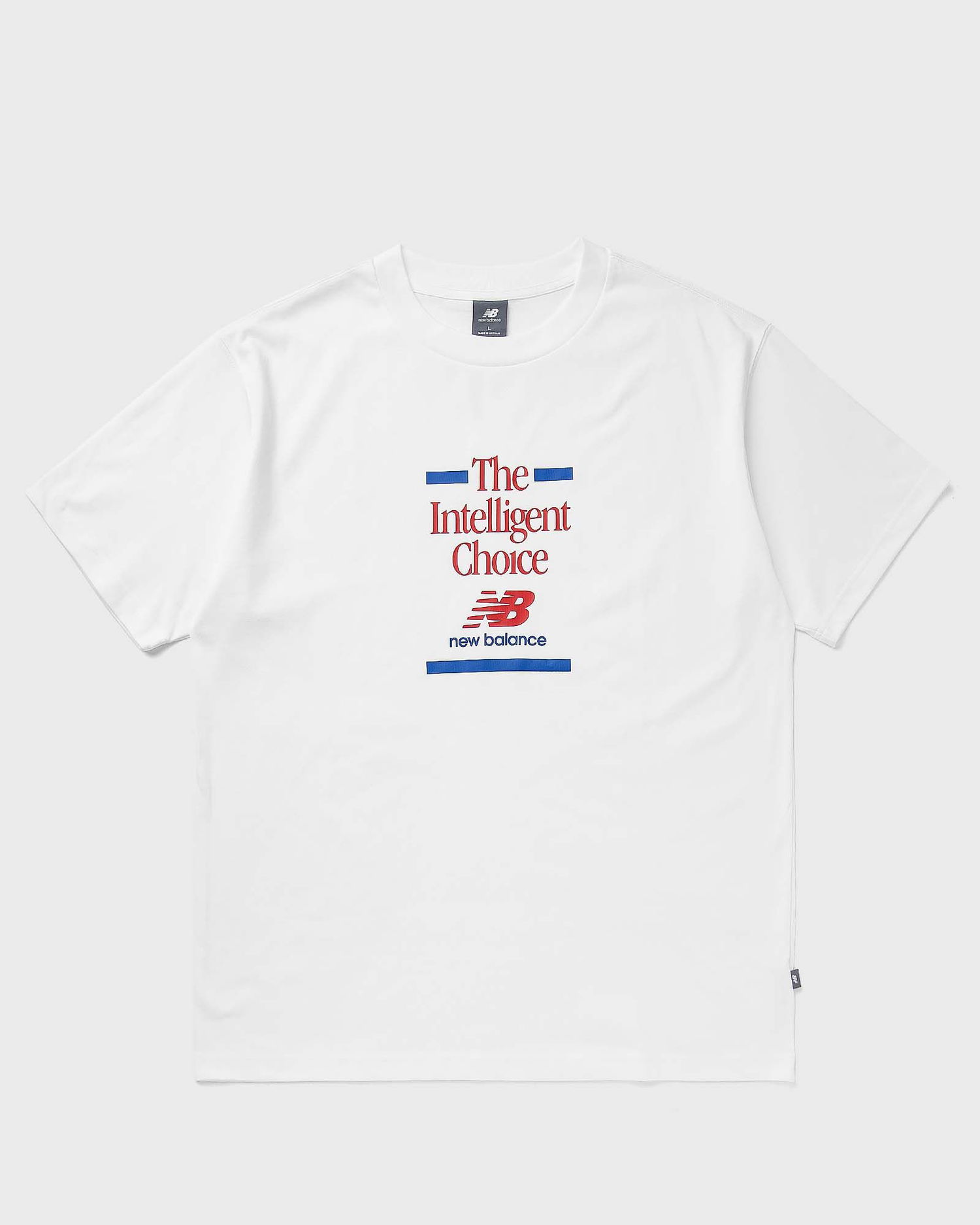 Tričko New Balance Athletics Relaxed Choice Tee men Shortsleeves white in size:XXL Biela | MT43552-WT, 0