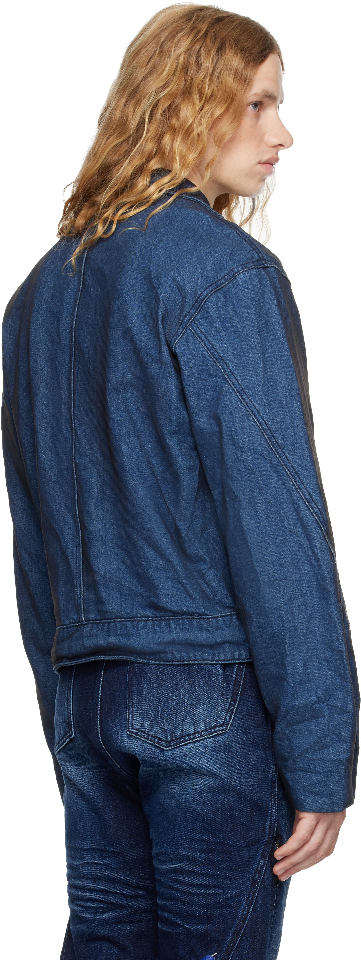 Denim Zip-Up Jacket