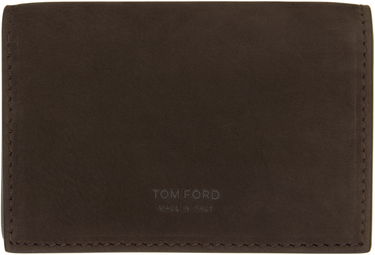Peňaženka Tom Ford T Line Business Card Holder Hnedá | Y0277-LCL449G, 0