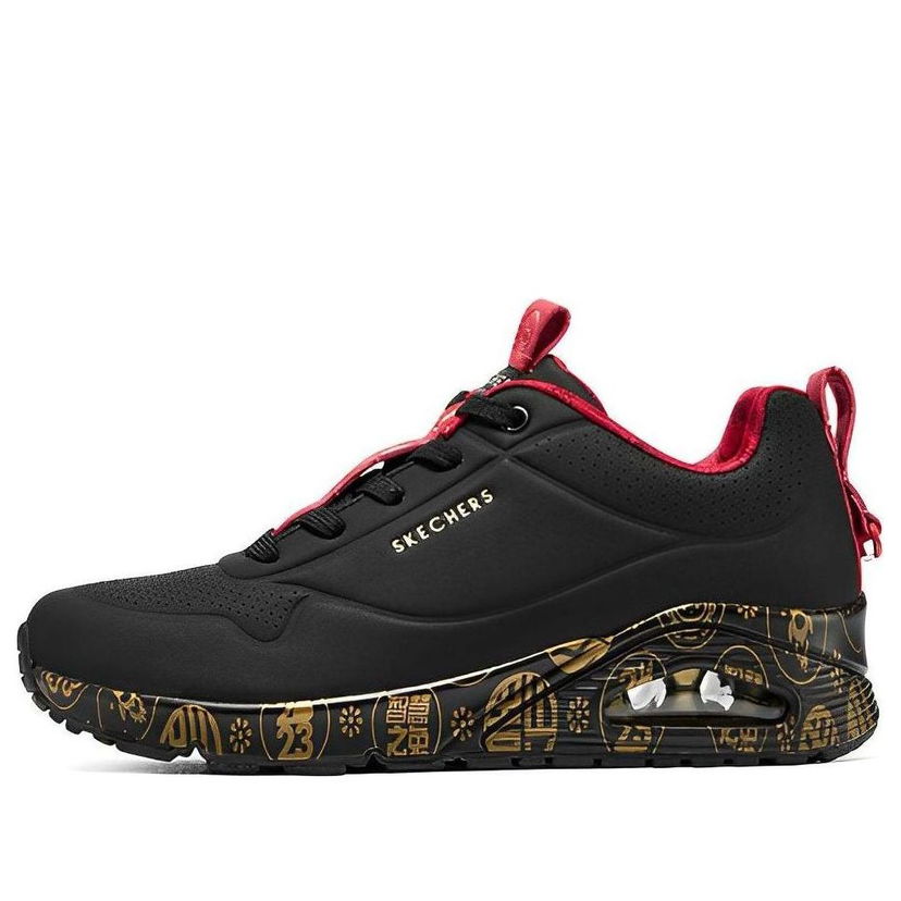 Tenisky a topánky Skechers Skechers Uno Celebrat-Airy Year of the Rabbit Čierna | 896164-BKRD