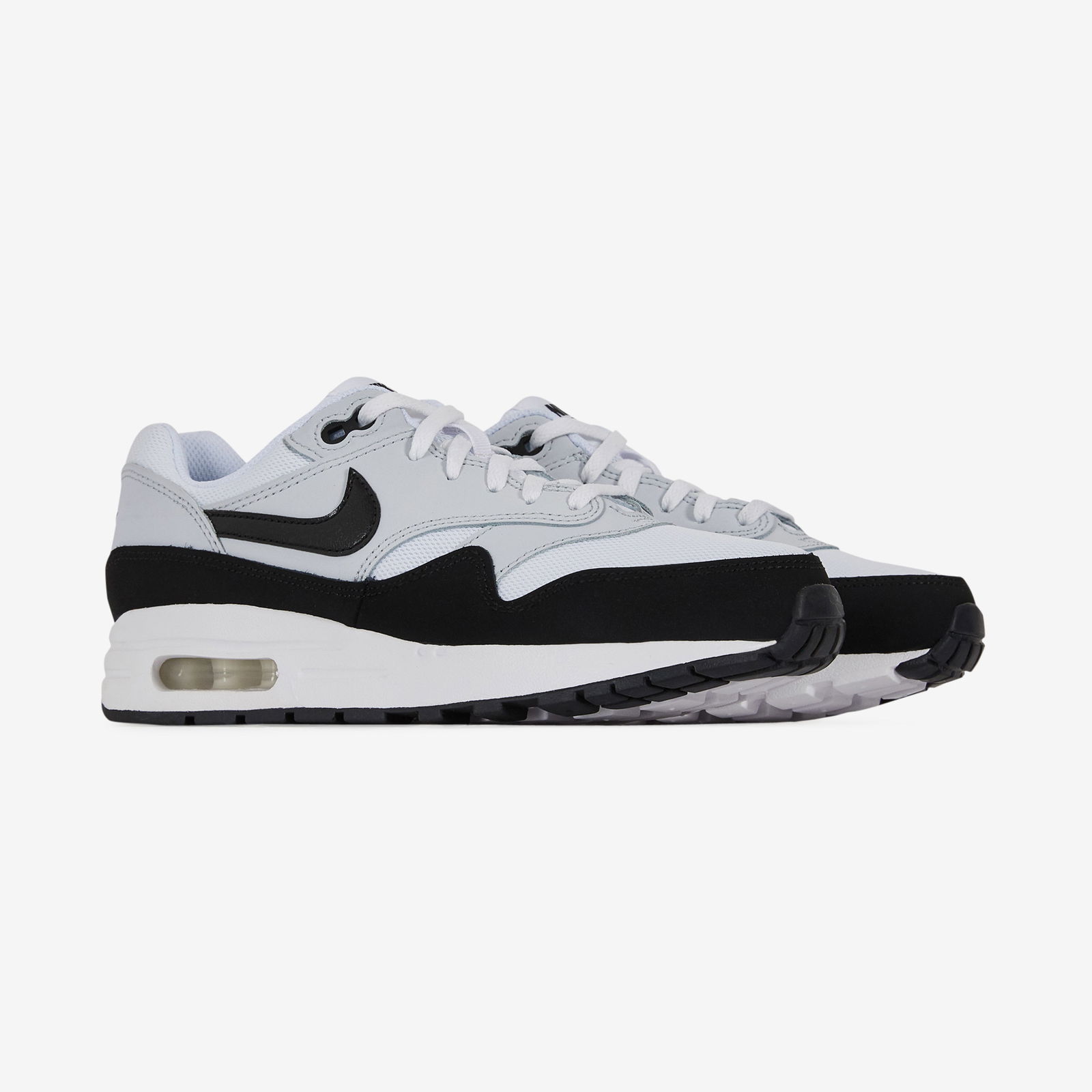 Air Max 1 Blanc/noir