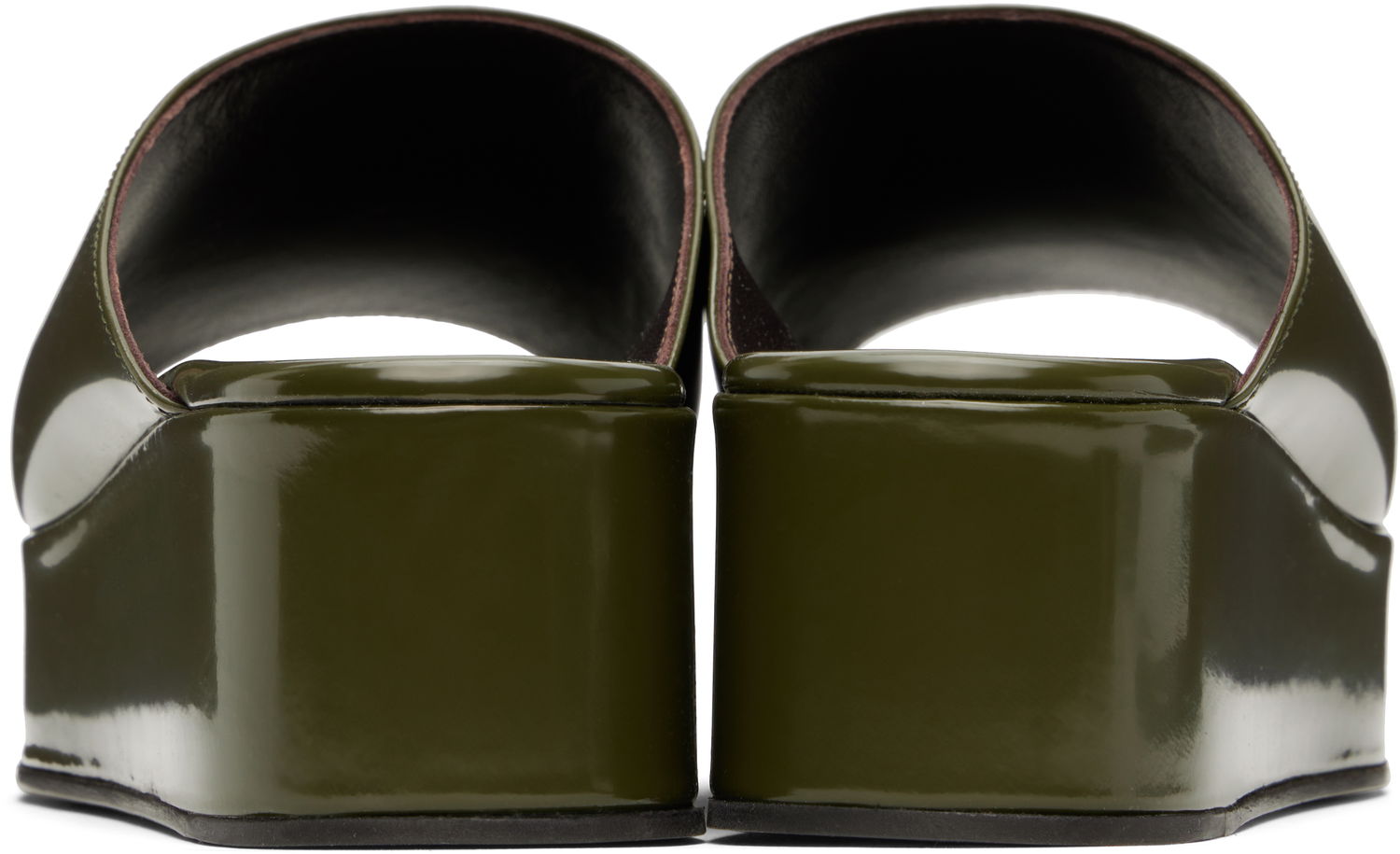 Doplnky The Row The Row Emi Flatform Sandals Zelené | F1597-L604, 1