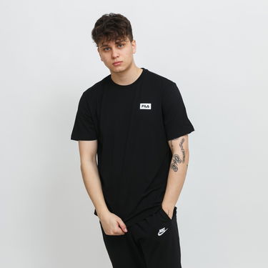 Tričko FILA Men's Black T-Shirt Čierna | FAM0081-80009, 0