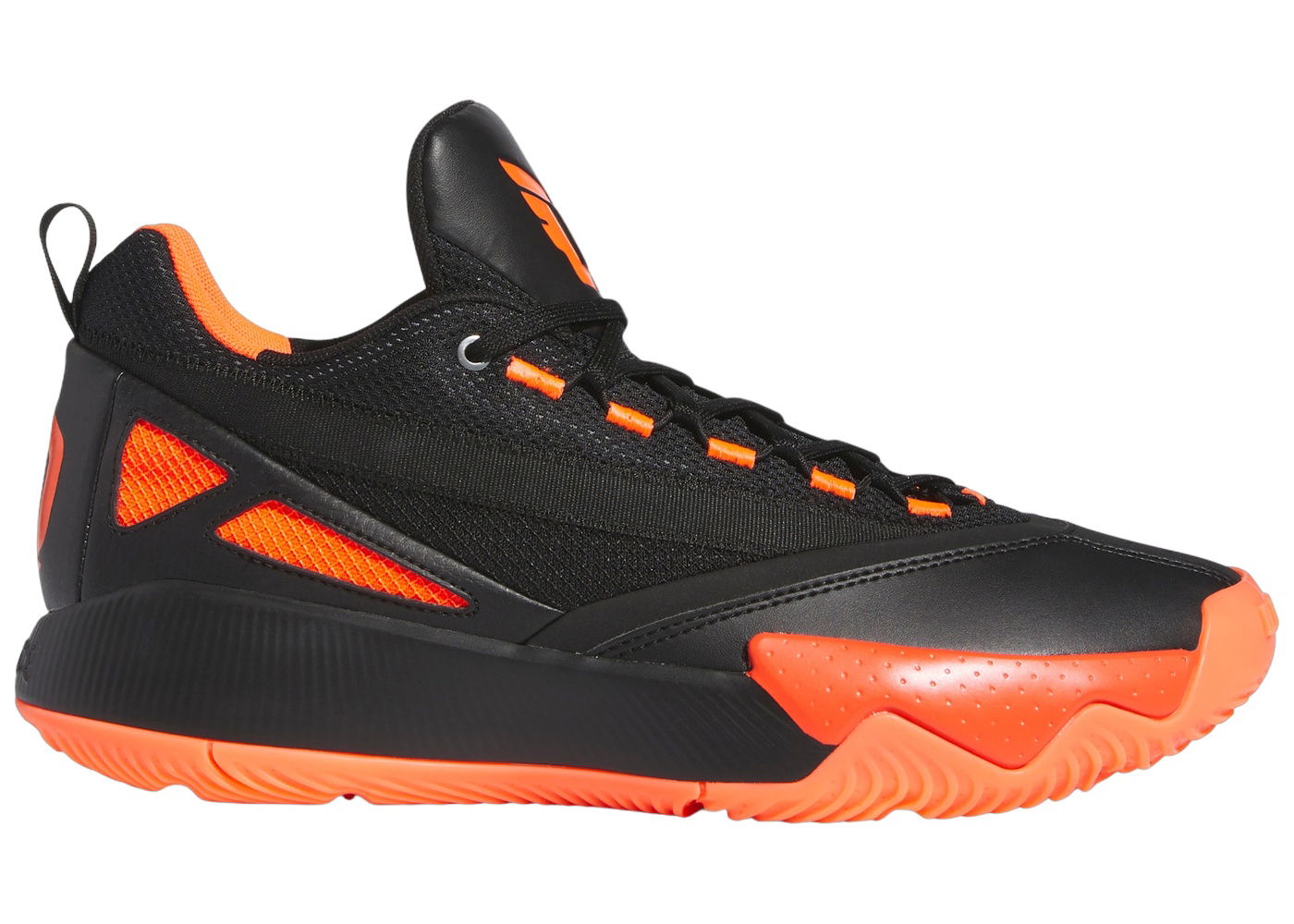 Tenisky a topánky adidas Originals Dame Certified 2 Low Core Black Solar Red Silver Metallic Čierna | IE7791, 0