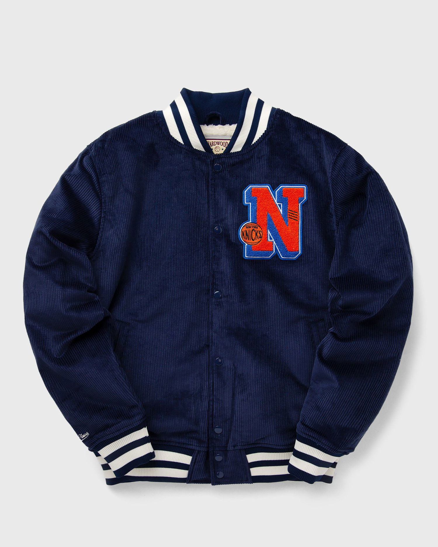 Bomber bunda Mitchell & Ness NBA COLLEGIATE VARSITY JACKET NEW YORK KNICKS Navy | OJBF6109-NYKYYPPPNAVY, 0
