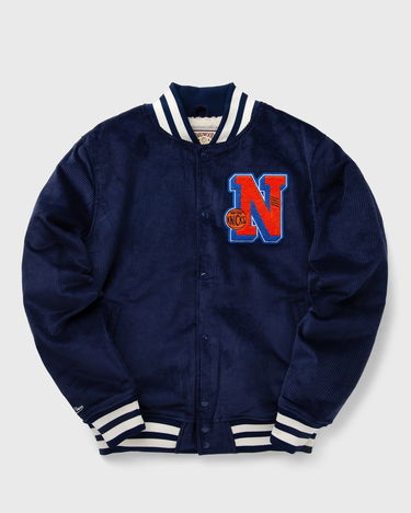 Bomber bunda Mitchell & Ness NBA COLLEGIATE VARSITY JACKET NEW YORK KNICKS Navy | OJBF6109-NYKYYPPPNAVY, 0