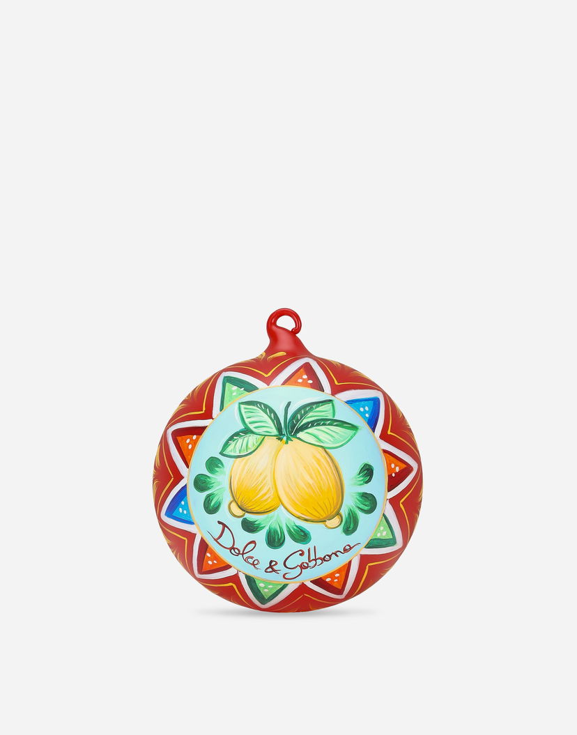 Home decor Dolce & Gabbana Dolce & Gabbana Decorative Glass Ball Holiday Decoration Rôznofarebný | TCC204TCAGEUC063