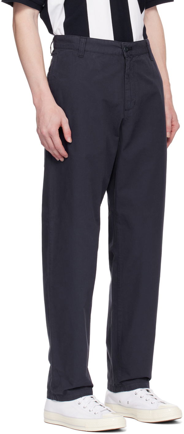 Nohavice Carhartt WIP Calder Workwear Trousers Navy | I033128, 1