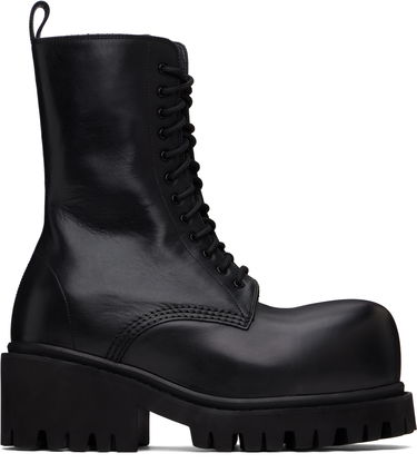 Oblečenie Balenciaga Balenciaga Stomper Boots Čierna | 805881WCDA01000, 0